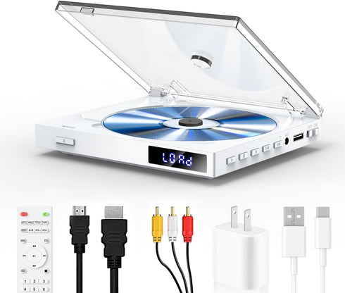 MAITE Mini DVD Players with USB Port, HDMI/RCA Output with Mini DVD Players
