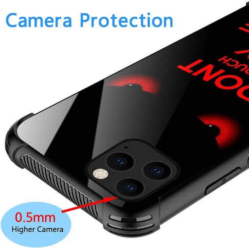ZHEGAILIAN Case Compatible with iPhone 13, Don't Touch Case for iPhone 13 for Boys Men, Pattern Design Anti-Scratch