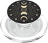 PopSockets PopGrip for MagSafe - Sun and Moon Phases Astrology Space Stars Black