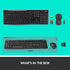 Logitech MK270 Wireless Keyboard and Mouse Combo, 2.4 GHz Wireless for Windows, Compact Mouse, Black
