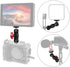 HSU Magic Arm with Dual Ball Head, Aluminum Alloy Adjustable Universal Extension Magic Arm for Monitor, Microphone