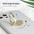 2 Packs Glossy Finish Love Heart Shaped Cell Phone Ring Holder Stand, 360 Degree Rotation Finger Ring Kickstand with