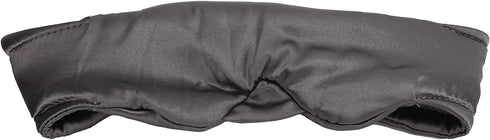 Silk 5.0 Eye Mask with Sleep Headphones - Handsfree Music Blackout Cover with Built-in Speaker and Microphone (Grey)