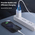 Poyiccot USB 3.1 to USB C Adapter 10Gbps, USB C to USB Adapter 3.1 Gen 2, USB C Female to USB Male Adapter for Laptop