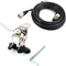 UAYESOK Car Antenna Mount Bracket Clip Trunk Lid Hatchback Mobile Radio Antenna Base with 5M/16.4ft SO239 to PL-259