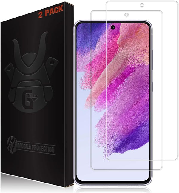 Samsung Galaxy S21 FE 5G Screen Protector 2 Pack - Tempered Glass, Phone Case Friendly, Lifetime Replacement,