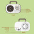 SpringFlora Sound,4H Wireless Bluetooth Speaker, Cute Mini Portable Speaker,Loud Playtime, Mic,TF/SD Card, Aux