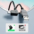 Mini USB Cable, 90 Degree USB 2.0 A to Mini B, Right Angle USB 2.0 A-Male to Mini-B Adapter Cord, 3pcs for Dash Cam