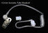 Walkie Talkies Earpiece with Mic, 2 Pin Acoustic Tube Headset for Baofeng UV-5R, Retevis RT21 RT22, 2 Pack