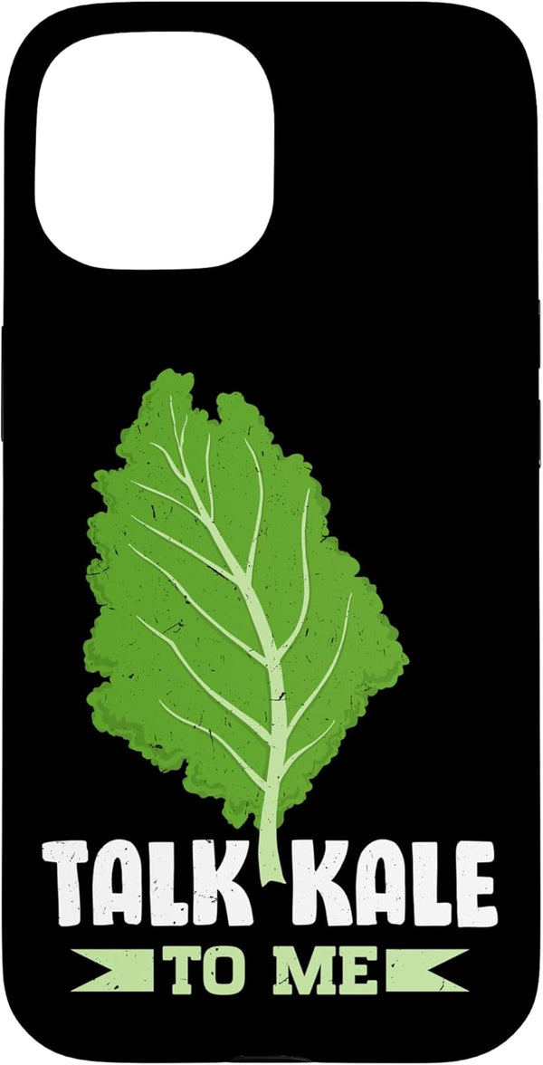 Kale Vegetarian Vegan Vegetables Veganism Kale Vegan Vegetarian Healthy Vegetables Lover Case for iPhone 15