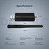 SONOFF Zigbee 3.0 USB Dongle Plus Gateway, Universal USB Adapter with Antenna for Home Assistant, 1 Pack