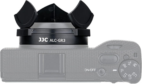 GR3 Auto Lens Cap, JJC ALC-GR3, Opens & Closes Automatically, Compatible with Ricoh GRIII GR 3 Camera