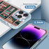 TnXee 14 Case for iPhone Pro Max,Compatible with MagSafe,Classic Clear Shockproof Protection Magnetic Phone Case