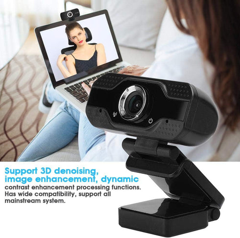 fosa1 1080P 30FPS 2MP Full HD Webcam, Desktop Computer Camera USB Camera Support Video Calling, Recording, Video
