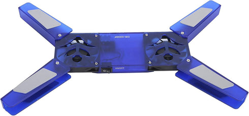 Laptop Cooling Stand, Cooler with 2 Fans, Foldable Laptop Cooling Fan Pad, USB Cable