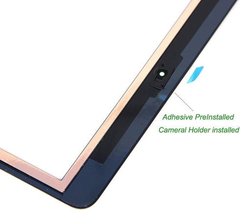 Touch Screen Digitizer for 2017 iPad 9.7 (A1822, A1823) Front Glass Replacement with Home Button & Tool Kit