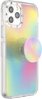 PopSockets iPhone 12/12 Pro Case - Abstract Design with Repositionable Slide Grip, Compatible with MagSafe