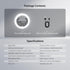 NEEWER 4" 5W 500mAh/CRI85 BR40 Entry Level Version Phone Selfie Ring Light Compatible with iPhone, Bi Color