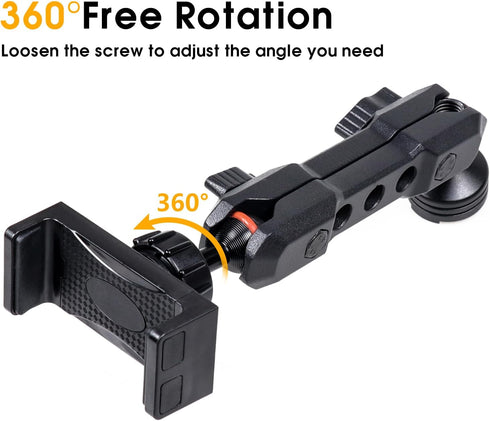 Dashboard Phone Holder Mount for Ford Bronco 2021-2024, 360° Adjustable Car Accessories for 2 Door 4 Door