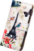 Case for Galaxy A71 5G - Paris Tower Butterfly Leather Flip Wallet Cover with Card Slot Holder