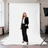 LYLYCTY 10x10FT White Large Screen Backdrop for Photography Zoom Meeting, Game Live Steaming and Photo Studio Shooting