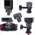 Generic 1/4" Insta360 CNC Aluminum Camera Mount Adapter - Universal GoPro DJI Tripod Converter with Locking Ring