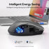 TECKNET Wireless Mouse (2.4G & BT5.0/3.0), Silent Mouse 4800 DPI with 6 Buttons, USB A Mouse for Wide Compatibility