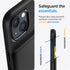 Spigen Slim Armor CS Case for iPhone 13 with Card Slot - Black