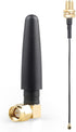 DAMGOO 2.4GHz Bluetooth WiFi Antenna 2dBi SMA Male (Pin) with U.FL to SMA