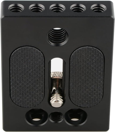 CAMVATE Baseplate with 1/4" & 3/8" Thread Hole for DSLR Camera Cage Rig - 1578
