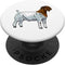 Boer Goat Buck PopSockets PopGrip, Swappable Grip for Phones & Tablets