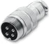 2 Sets Aviation Connector 4P 10A GX20-4 Waterproof Metal Male Female Wire Panel Power Fittings