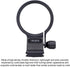 iShoot 74.5mm Metal Tripod Mount Ring Lens Collar, Compatible with Canon RF 28-70mm f/2L USM, Arca-Swiss Fit