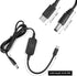 BOXOB DC5521 Baby Car Camera USB Powered Adapter, Durable Copper Baby Car Camera Monitor to USB C Tape- C Cable Cord