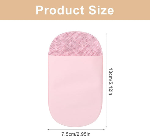Zelphvt Slim Mouse Holder for Laptop, Mouse Pouch Case Sleeve for Laptop, Universal Mouses Pouches Adhesive Pocket