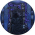 Justice Tarot Card Grim Reaper Halloween Gothic Witch PopSockets Standard PopGrip
