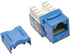 TRIPP LITE N238-001-BL CAT-6/CAT-5E 110-Style Punch-Down Keystone Jack (Blue)