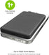 mophie Snap+ Juice Pack Mini - Black Wireless Portable Magnetic Charger with 5000 mAh Battery, Compatible with MagSafe