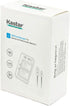 Kastar 4-Pack NP-BX1 Battery and LTD2 USB Charger for Sony Vlog Camera ZV-1, Cyber-Shot DSC-H400, HX300, HX400
