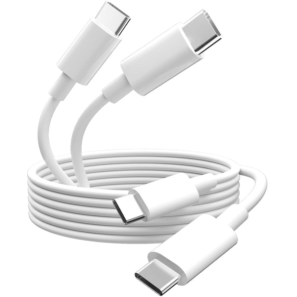 Generic USB C to USB C Cable 6FT 2-Pack, Fast Charging & Durable
