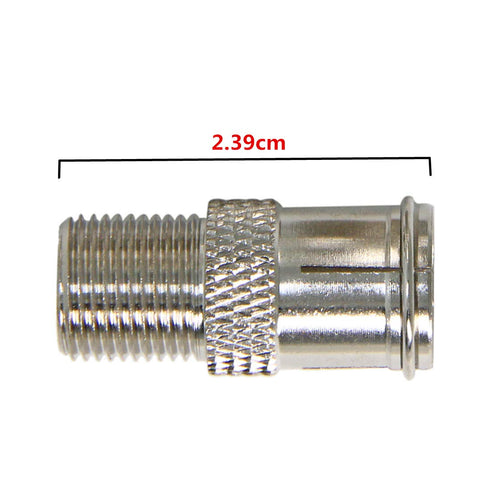 2 Pack RFAdapter Coax Quick Connect, Ullnosoo F Type Male to Female Push on Connector Adapter Plug for TV, Antenna