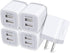 ?5Pcs? USB Plug, Wall Charger Fast Charging Block, Power Adapter Cube 2 Port Charge Travel Brick for iPhone 14 13 12 SE