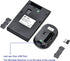 MCSaite Wireless Numeric Keypad & Mouse Combo - Wireless Number Pad Keyboard and Mouse for Laptop Desktop