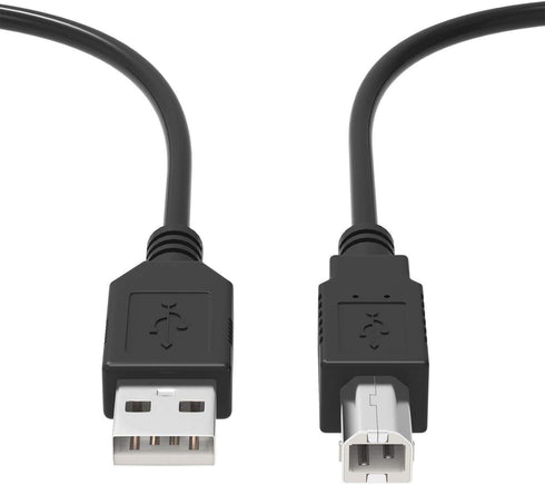 Digipartspower 6ft USB Cable PC Data Cord for HP OfficeJet Pro T46