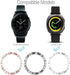 Samsung Compatible Crystal Metal Bezel Ring Protection Cover for Galaxy Watch 42mm & 46mm