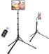 Aureday Adjustable Tripod Stand, 67 Height, Tablet Holder for iPad mini/Air/Pro, Kindle, Switch,