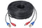 Lorex CB60UB4K 60ft (18m) Premium 4K BNC RG59/Power Siamese Accessory Cable, Supports