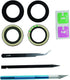 2pcs/Set Sapphire Rear Back Camera Glass Lens Replacement for iPhone 13 & 13 Mini with Preinstalled Adhesive and Repair