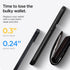 Spigen Slim Armor CS Case for iPhone 13 with Card Slot - Black
