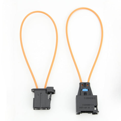 Narcilors 2 Pcs Male and Female Fiber Optic Loop Bypass Replacement for BMW Replacement for Mercedes Benz Diagnostic